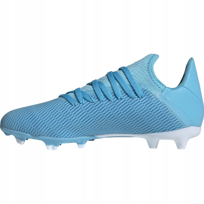 Scarpe da calcio Adidas X 19.3 Fg Jr F35366 multicolore blu 1