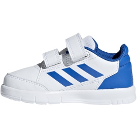 Adidas AltaSport Cf I Jr D96844 scarpe bianca blu 2