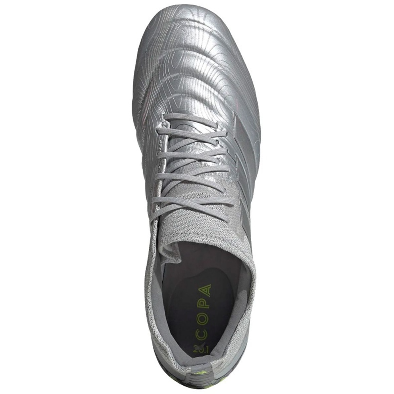Scarpe da calcio Adidas Copa 20.1 Fg M EF8316 rosso argento 1