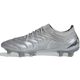 Scarpe da calcio Adidas Copa 20.1 Fg M EF8316 rosso d'argento 2
