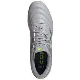 Scarpe da calcio Adidas Copa 20.3 Fg M EF8329 rosso grigio 1