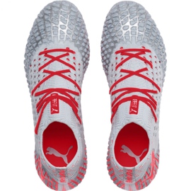 Scarpe da calcio Puma Future 4.1 Netfit Fg Ag M 105579 01 multicolore grigio 1