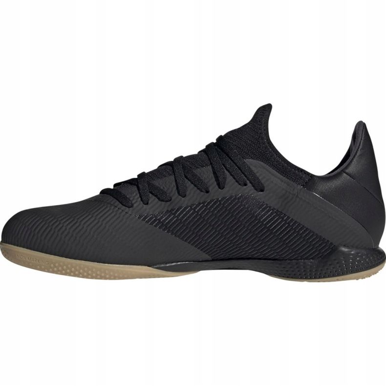 Scarpe da calcio Adidas X 19.3 In M F35369 nero nero 1