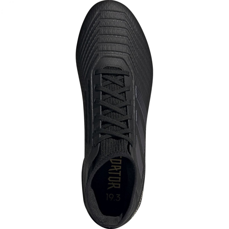 Scarpe da calcio Adidas Predator 19.3 Fg M F35594 nero nero 2