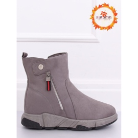 Grigio SJ1938 Stivali grigi in stile sportivo 1