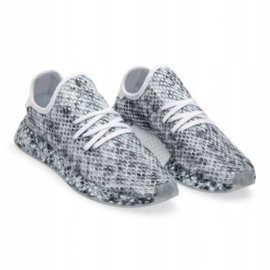 Adidas Originals Sneakers Deerupt Runner W EE5808 nero grigio 2