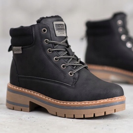 Arrigo Bello Scarponi da trekking caldi nero 1