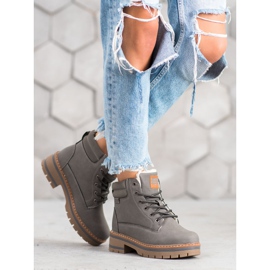 Arrigo Bello Scarponi da trekking caldi grigio 2