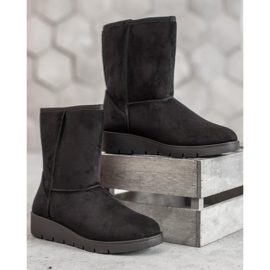 Kylie Alto Mukluki nero 1