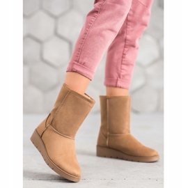 Kylie Alto Mukluki marrone 1