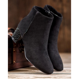 SHELOVET Stivali Con Tacco Decorativo nero 2