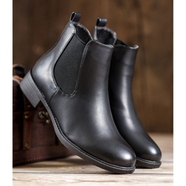 SHELOVET Stivali classici con cerniera nero 2
