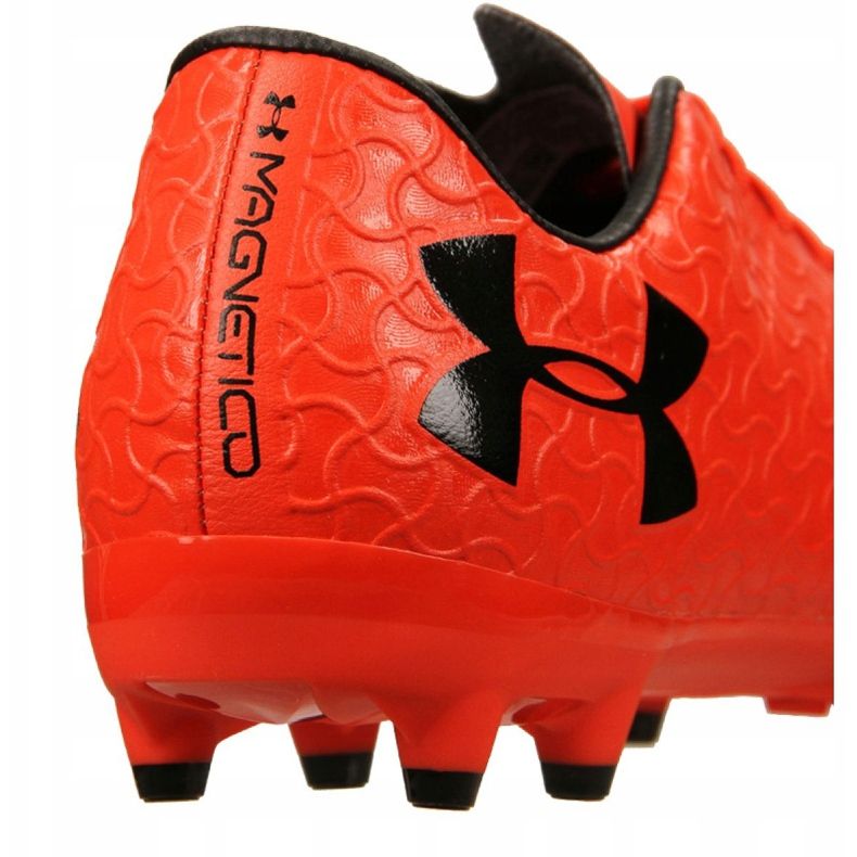 Scarpe da calcio Under Armour Magnetico Select Fg M 3000 115-600 arancia rosso 1