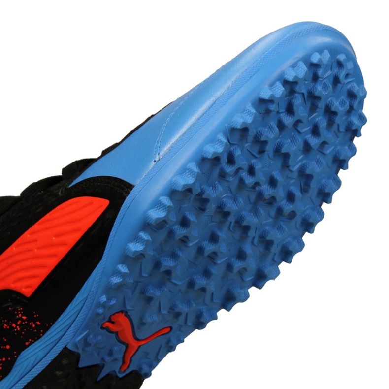 Scarpe da calcio Puma One 19.3 Lth Tt Tr M 105489-01 multicolore nero 2