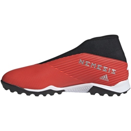 Scarpe da calcio Adidas Nemeziz 19.3 Ll Tf M G54686 multicolore rosso 2