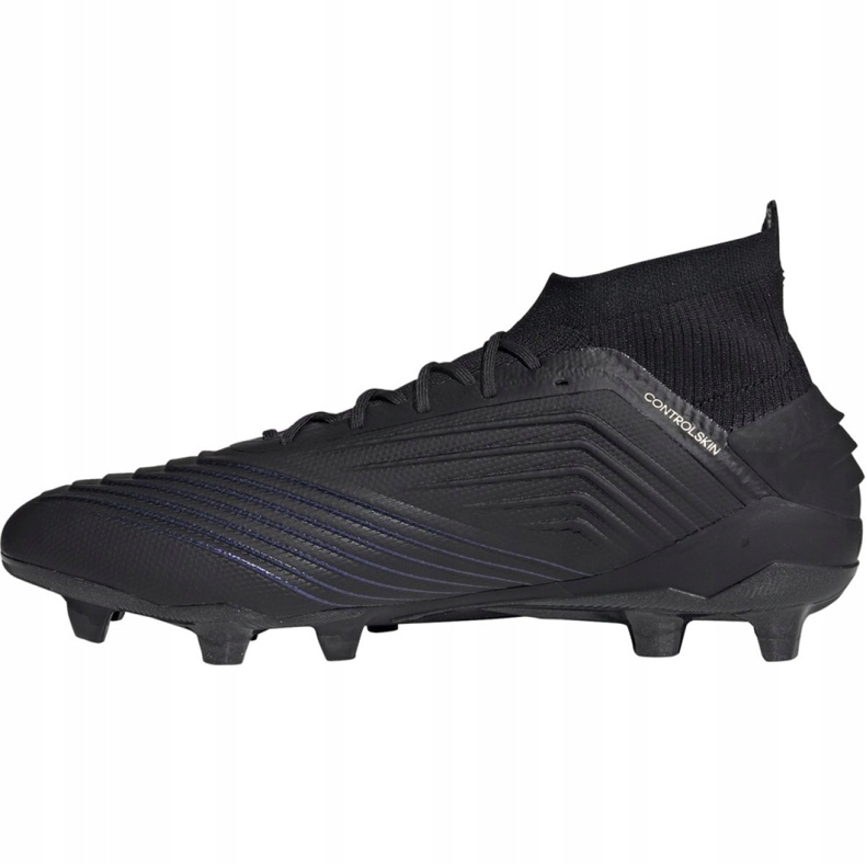 Scarpe da calcio Adidas Predator 19.1 Fg M nero nero 1
