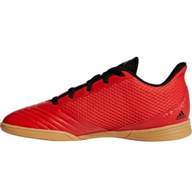 Scarpe da calcio Adidas Predator Tango 18.4 Sala Jr DB2343 rosso rosso 1
