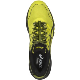 Asics Gel Sonoma 3 M Gtx T727N- 8990 scarpe da corsa nero giallo 1