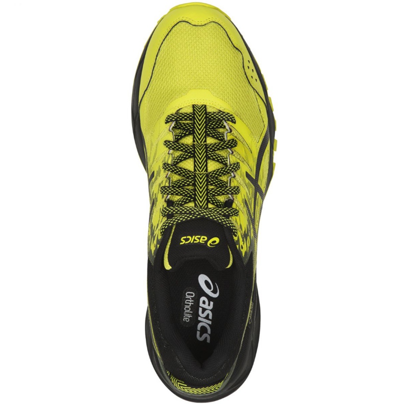 Asics Gel Sonoma 3 M Gtx T727N- 8990 scarpe da corsa nero giallo 1
