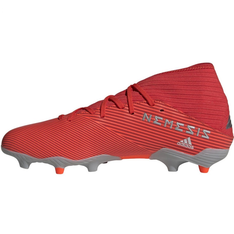 Scarpe da calcio Adidas Nemeziz 19.3 Fg M F34389 multicolore rosso 2