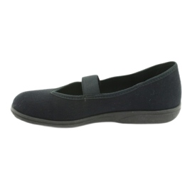 Scarpe in pvc per giovani Befado 412Q002 nero 2