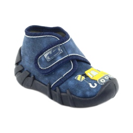 Scarpe per bambini Befado 525P012 blu navy giallo 1