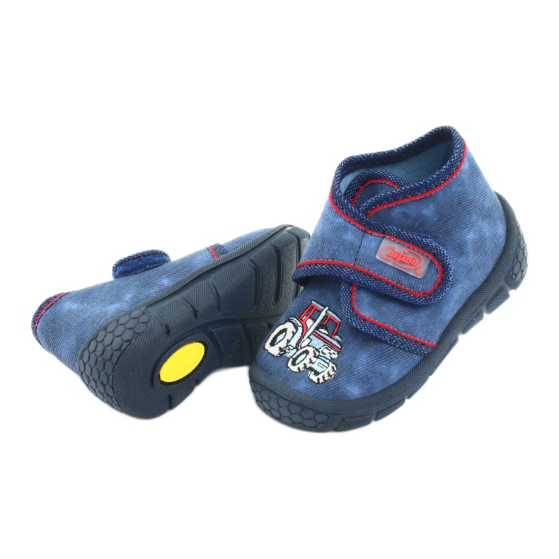 Scarpe per bambini Befado 529P027 rosso blu navy 5