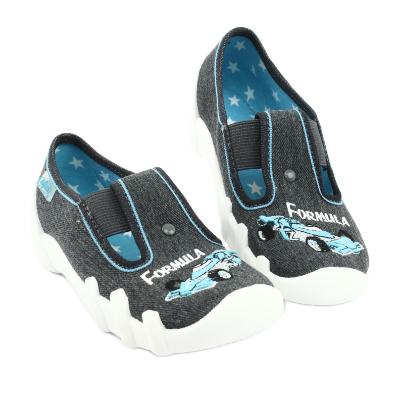 Scarpe per bambini Befado 290X174 blu grigio 3