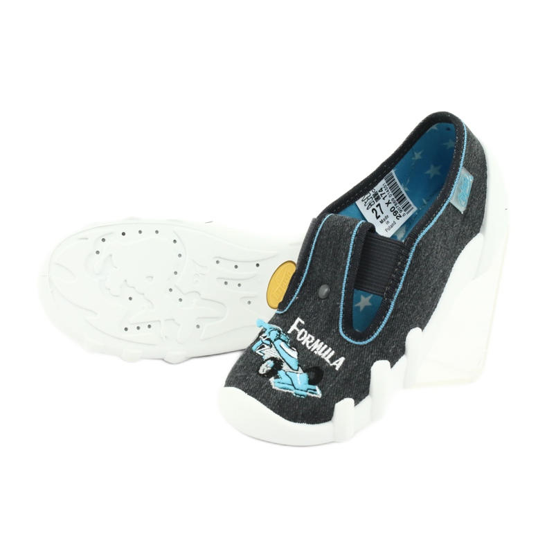 Scarpe per bambini Befado 290X174 blu grigio 4