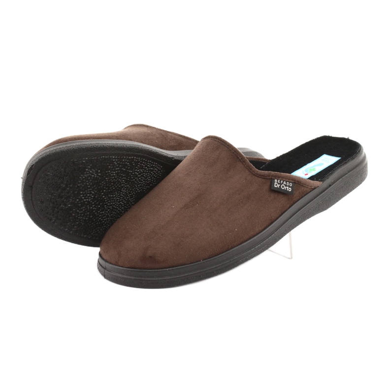Scarpe da uomo Befado pu 125M008 marrone 4