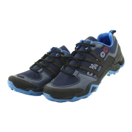 Scarpe da ginnastica nere dell'Atletico 8003 blu navy 3