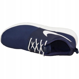 Nike Roshe One Gs W 599728-416 scarpe bianca blu navy 2