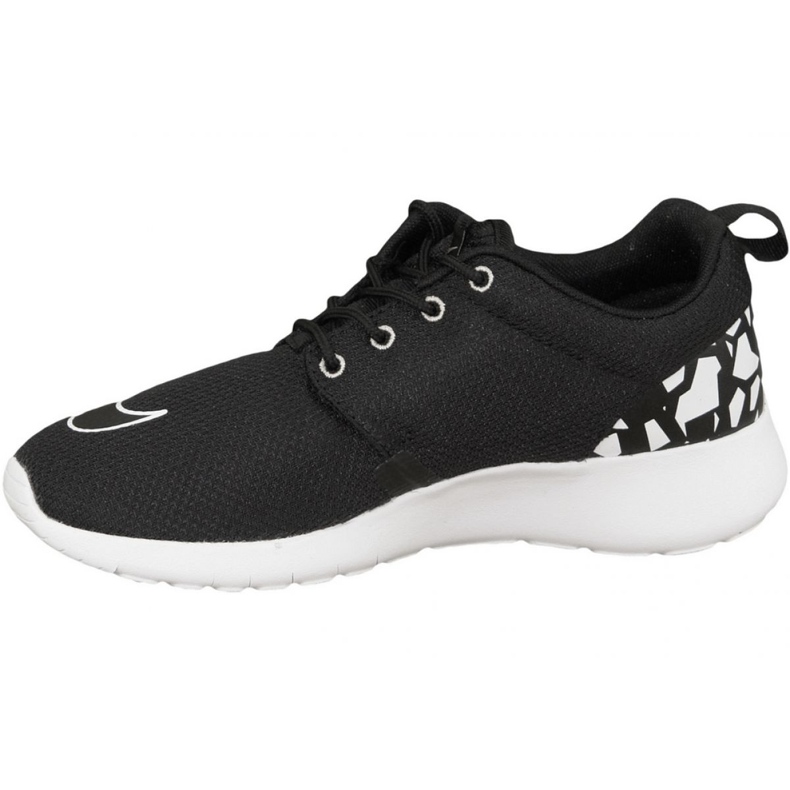 Nike Roshe One Fb Gs W 810513-001 scarpe bianca nero 1