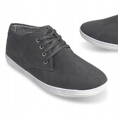 Sneakers alte alla moda 3232 grigie grigio 2