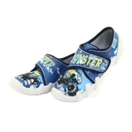 Scarpe per bambini Befado 273X271 blu navy blu giallo 3