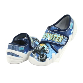 Scarpe per bambini Befado 273X271 blu navy blu giallo 4