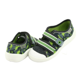 Scarpe per bambini Befado 672X067 grigio verde 5