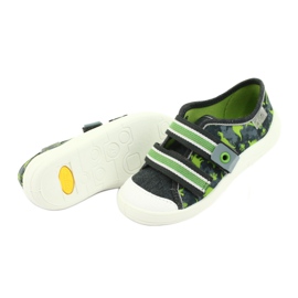 Scarpe per bambini Befado 672X067 grigio verde 6