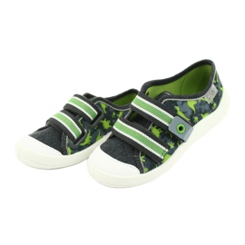Scarpe per bambini Befado 672X067 grigio verde 4