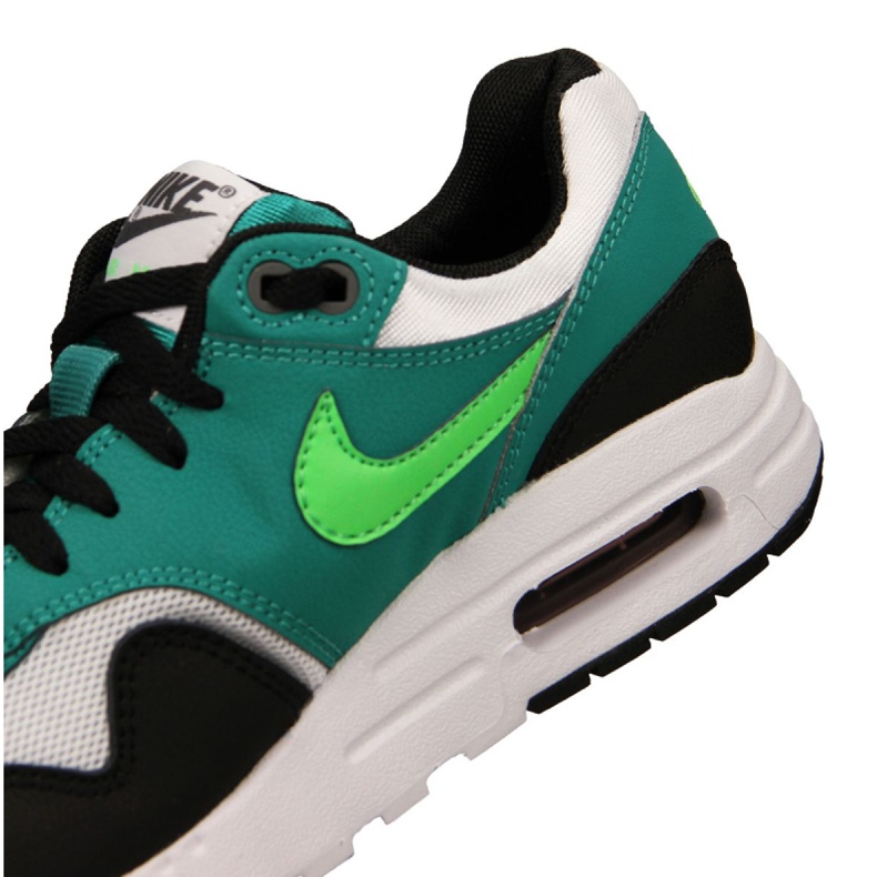 Nike Air Max 1 Gs Jr 807602-111 scarpe nero multicolore verde 1