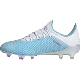 Scarpe da calcio Adidas X 19.1 M Fg F35316 multicolore blu 1