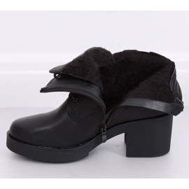 Stivali neri con suola spessa 2097 Black nero 1