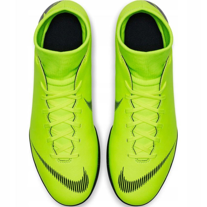 Nike Mercurial Superfly 6 Club Tf M AH7372 701 scarpe da calcio multicolore verde 2