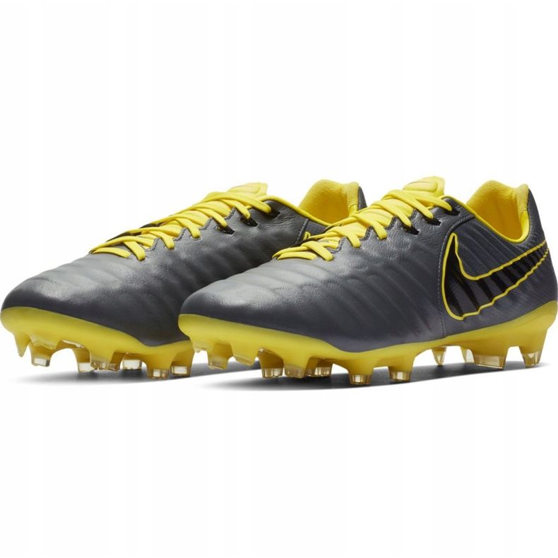 Nike Tiempo Legend 7 Pro Fg M AH7241 ​​070 scarpe da calcio multicolore grigio 2