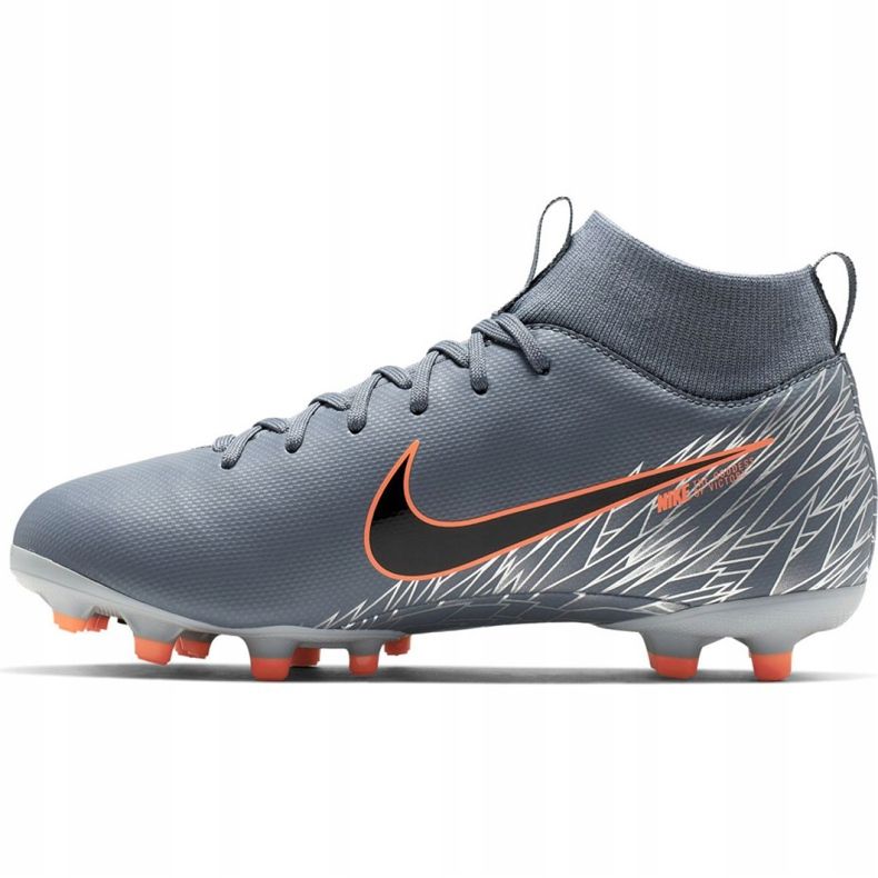 Nike Mercurial Superfly 6 Academy Mg Jr AH7337 408 scarpe da calcio multicolore grigio 1