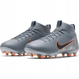 Nike Mercurial Superfly 6 Academy Mg Jr AH7337 408 scarpe da calcio multicolore grigio 2