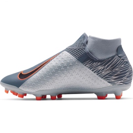 Nike Phantom Vsn Academy Df FG / MG M AO3258 408 scarpe da calcio multicolore grigio 1