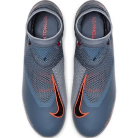 Nike Phantom Vsn Academy Df FG / MG M AO3258 408 scarpe da calcio multicolore grigio 3
