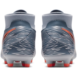 Nike Phantom Vsn Academy Df FG / MG M AO3258 408 scarpe da calcio multicolore grigio 4