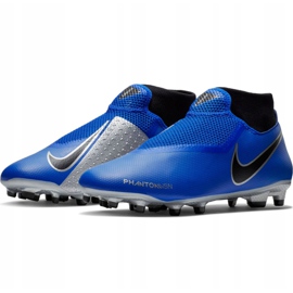 Scarpa da calcio Nike Phantom Vsn Academy Df FG / MG M AO3258 400 multicolore blu 2